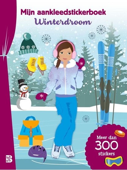 Afbeelding van Fashionistas Mijn aankleedstickerboek: winterdroom