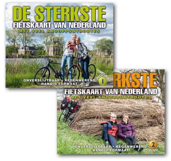 Afbeelding van De sterkste fietskaart van Nederland 1+2