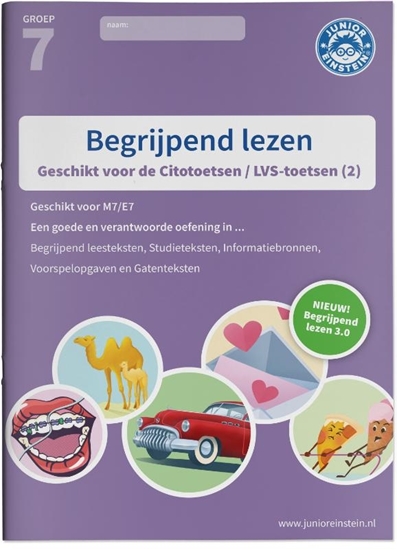 Afbeelding van Begrijpend lezen Deel 2 - Groep 7 Oefenboek