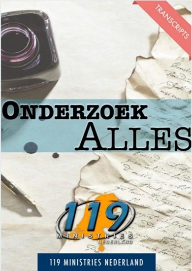 Afbeelding van Onderzoek alles!