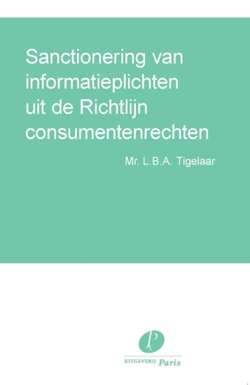 Afbeelding van Sanctionering van informatieplichten uit de Richtlijn consumentenrechten