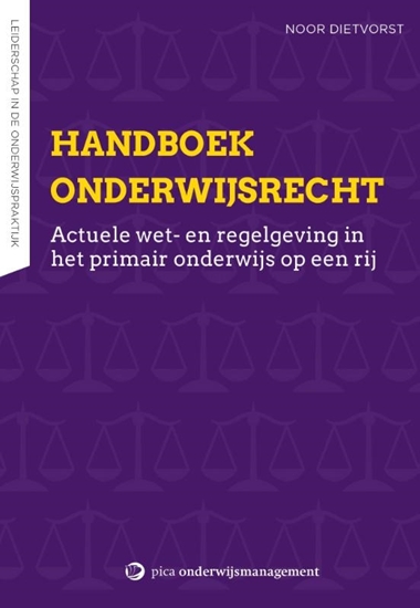 Afbeelding van Handboek onderwijsrecht