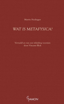 Afbeeldingen van Heidegger-reeks Wat is metafysica?