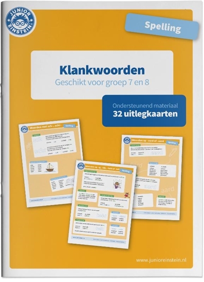 Afbeelding van Spelling klankwoorden Geschikt voor groep 7 en 8