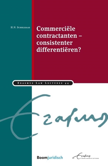 Afbeelding van Erasmus Law Lectures Commerciële contractanten – consistenter differentiëren?