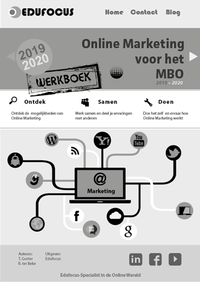 Afbeelding van Werkboek Online Marketing voor het MBO 2019-2020