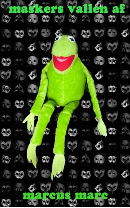 Afbeeldingen van maskers vallen af