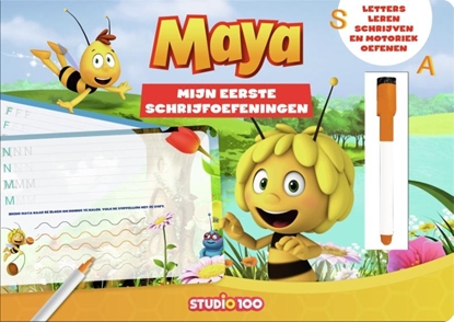 Afbeeldingen van Maya: kartonboek - Mijn eerste schrijfoefeningen
