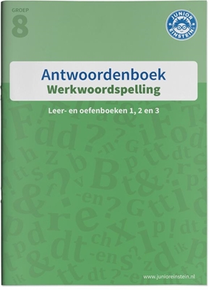 Afbeeldingen van Werkwoordspelling leer- en oefenboek Spellingsoefeningen tegenwoordige tijd groep 8