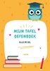 Afbeelding van Mijn tafel oefenboek
