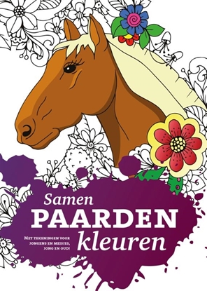 Afbeeldingen van Samen paarden kleuren