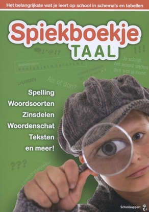 Afbeeldingen van Spiekboekjes Spiekboekje Taal