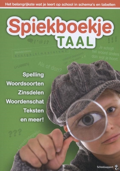 Afbeelding van Spiekboekjes Spiekboekje Taal