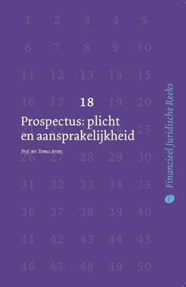 Afbeeldingen van Financieel Juridische Reeks Prospectusaansprakelijkheid