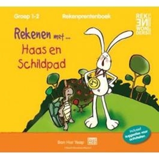 Afbeelding van Rekenprentenboeken Rekenen met...haas en schildpad groep 1-2