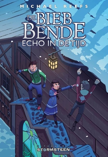 Afbeelding van De Bieb-bende Echo in de tijd