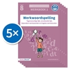 Afbeelding van Taalbaas Werkwoordspelling werkboek 1 groep 8 (Set van 5)