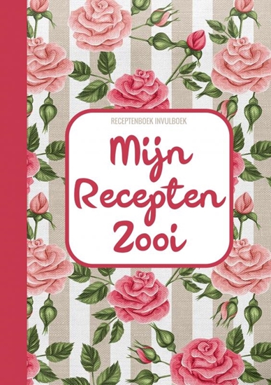 Afbeelding van Receptenboek Invulboek - Mijn Recepten Zooi - Recepten Notitieboek Om Zelf in Te Vullen
