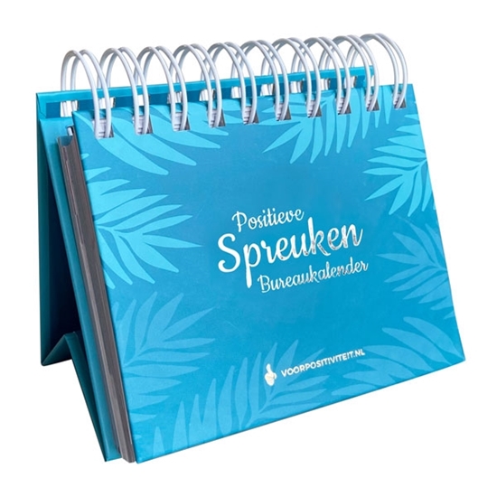 Afbeelding van Bureaukalender Positieve spreuken