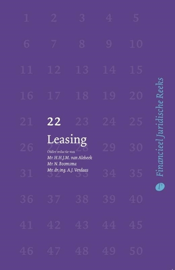 Afbeelding van Financieel Juridische Reeks Leasing
