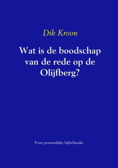Afbeelding van Wat is de boodschap van de rede op de Olijfberg ?
