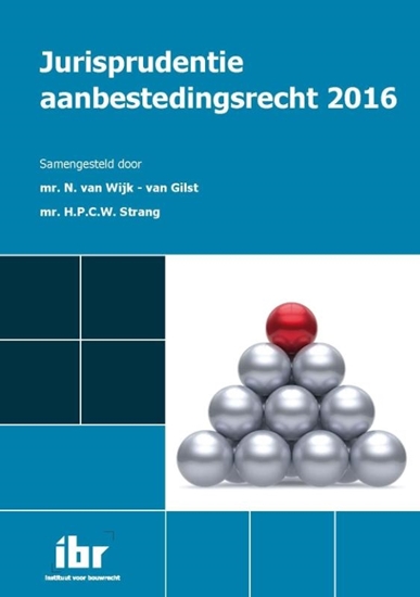 Afbeelding van Jurisprudentie aanbestedingsrecht 2016