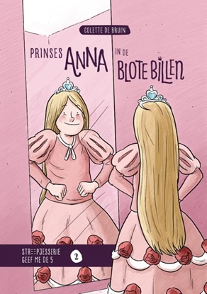 Afbeeldingen van Streepjesserie Geef me de 5 Prinses Anna in de blote billen