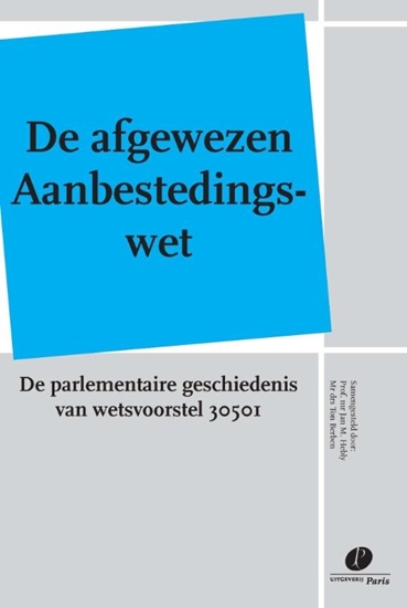 Afbeelding van De afgewezen Aanbestedingswet