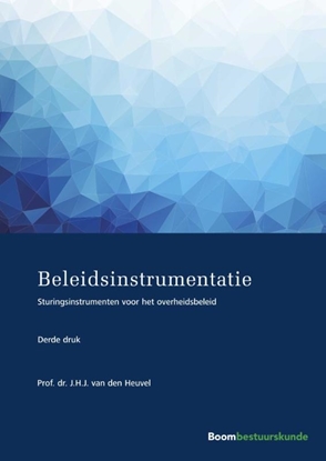 Afbeeldingen van Studieboeken bestuur en beleid Beleidsinstrumentatie