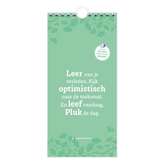 Afbeelding van Verjaardagskalender positieve spreuken