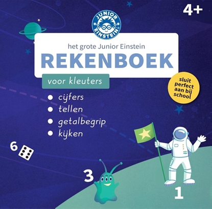 Afbeeldingen van Het grote Junior Einstein rekenboek voor kleuters