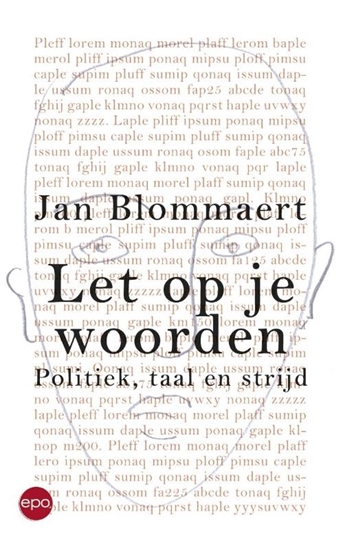 Afbeelding van Let op je woorden