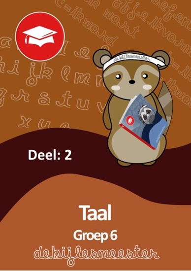 Afbeelding van Oefenboeken De Bijlesmeester Taal deel 2 groep 6