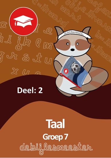Afbeelding van Oefenboeken De Bijlesmeester Taal deel 2 groep 7