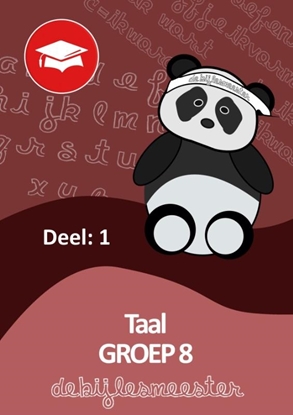 Afbeeldingen van Oefenboeken De Bijlesmeester Taal deel 1 groep 8