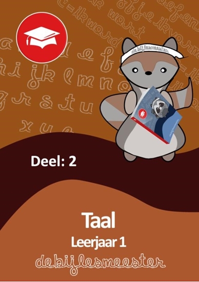 Afbeelding van Oefenboeken De Bijlesmeester Oefenboek Taal deel 2 leerjaar 1