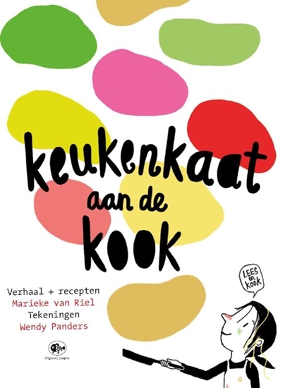 Afbeelding van Keukenkaat aan de kook + doeschrift