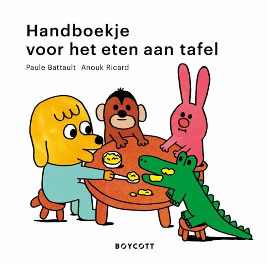 Afbeelding van Handboekje voor het eten aan tafel