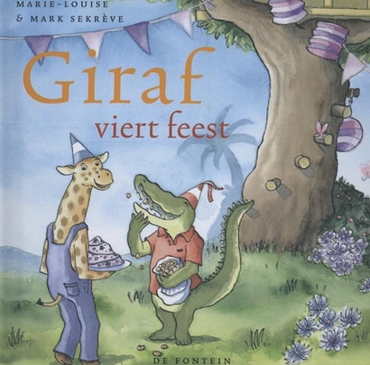 Afbeeldingen van Giraf Giraf viert feest
