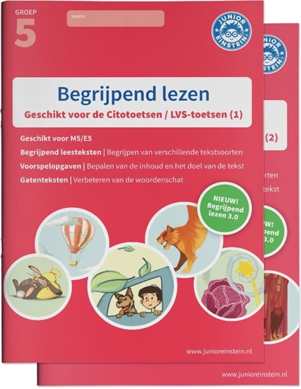 Afbeelding van Begrijpend lezen Compleet delen 1 en 2 Groep 5 deel 1/2 Oefenboeken