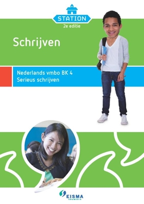 Afbeeldingen van Station Serieus schrijven. Nederland vmbo BK 4