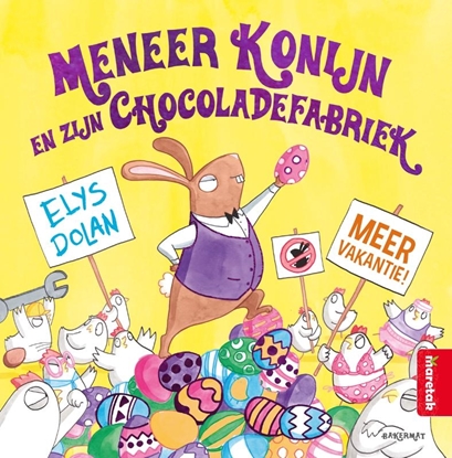 Afbeeldingen van Meneer Konijn en zijn Chocoladefabriek