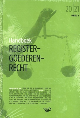 Afbeeldingen van Handboek Registergoederenrecht 2020-2021 (set)