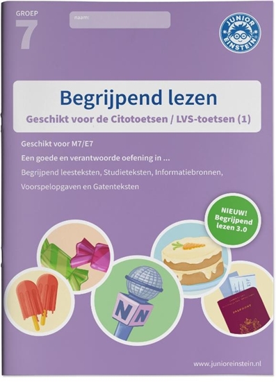 Afbeelding van Begrijpend lezen Deel 1 - Groep 7 Oefenboek