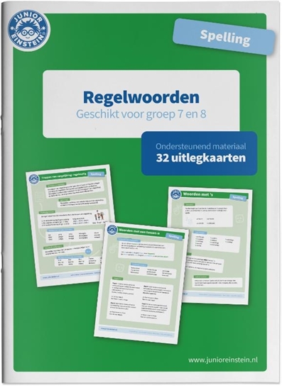 Afbeelding van Spelling Regelwoorden Ondersteunend Materiaal groep 7 en 8