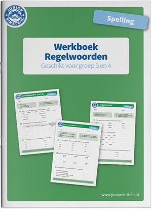 Afbeeldingen van Spelling regelwoorden voor groep 3 en 4 Werkboek