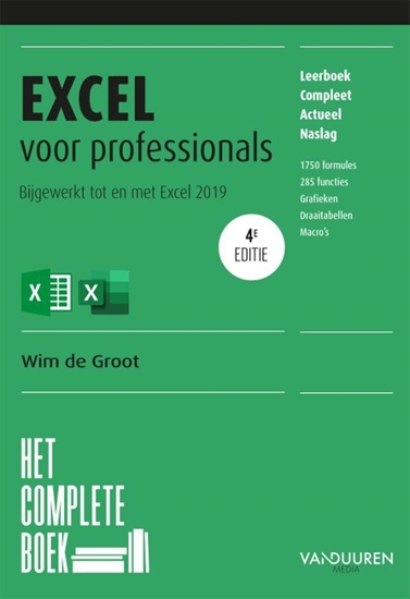 Afbeelding van Het complete boek Het complete boek Excel voor professionals, 4e editie