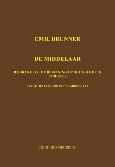Afbeelding van Emil Brunner De Middelaar 2