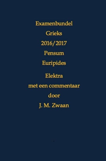 Afbeelding van Examenbundel Grieks 2016/2017 Pensum Euripides Elektra