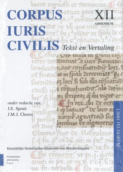 Afbeelding van Corpus Iuris Civilis Libri feudorum